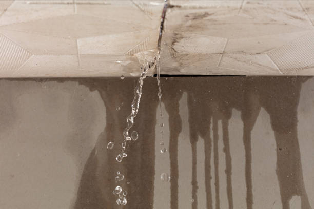 Professional Flood Damage Cleanup technician working in Johnsonburg, PA
